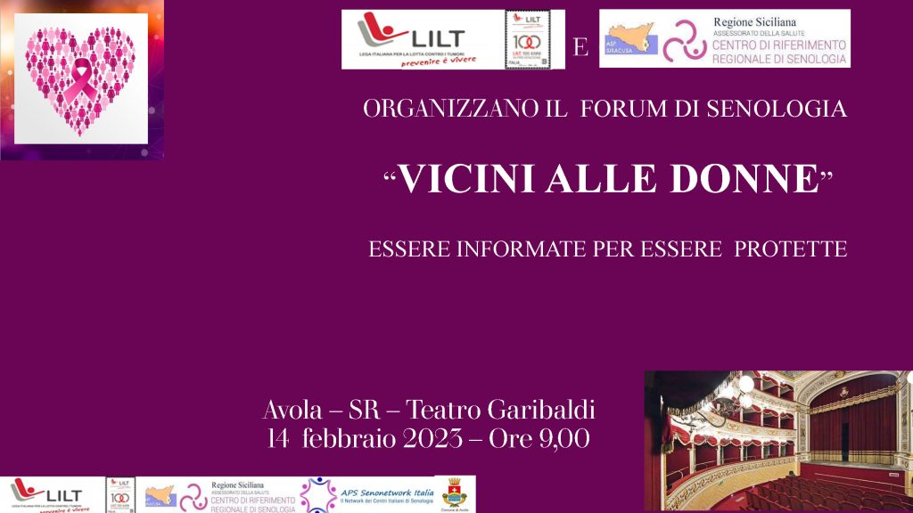 Vicini alle donne - lilt avola